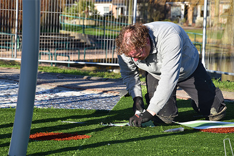 Vacature kunstgras Installateur